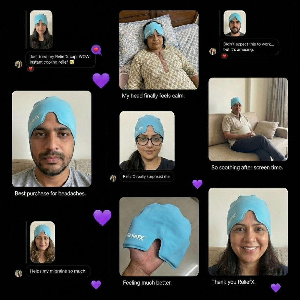 ReliefX™ Cooling Migraine Relief Cap