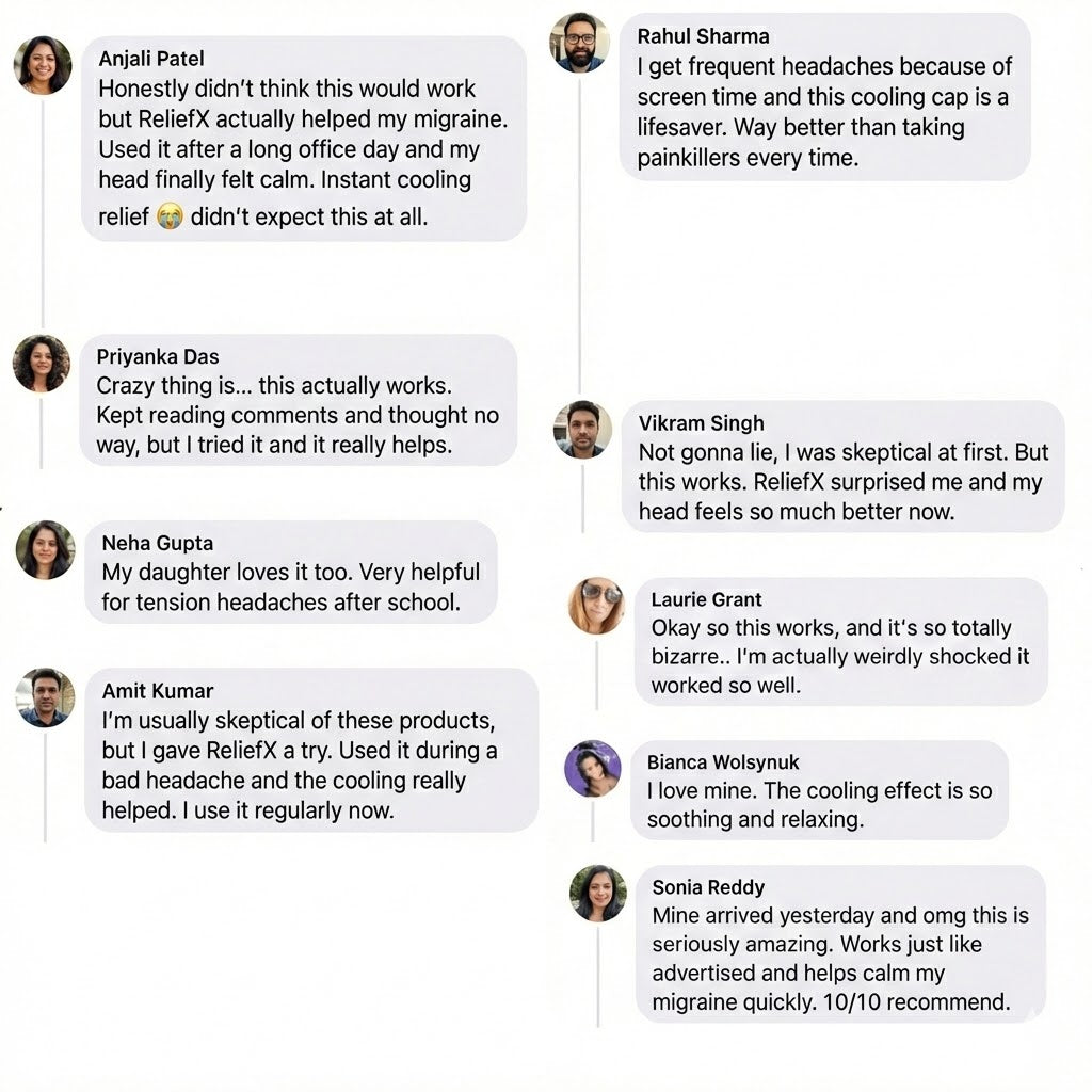 ReliefX™ Cooling Migraine Relief Cap