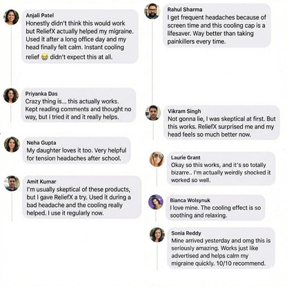 ReliefX™ Cooling Migraine Relief Cap
